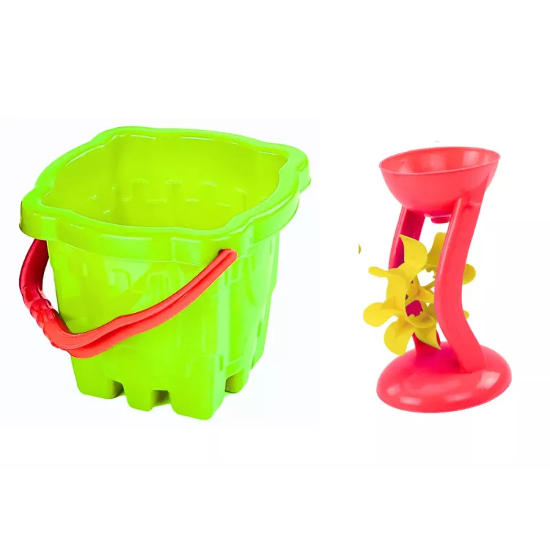 HEMAR conjunto de brinquedos de areia balde moinho de castelo 9 peças