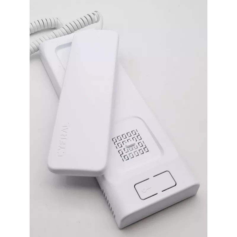 CYFRAL BALTIC 5P branco telefone de intercomunicador áudio de 4,5,6 fios