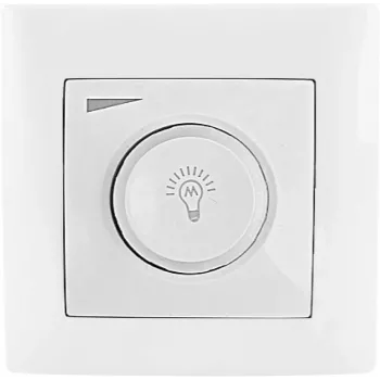 VCX WESA LC 36A Dimmer rotativo LED 200/600W branco