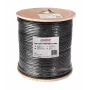 Cabo coaxial CONOTECH NS-752 NS100 TRI com gel preto - rolo 300m