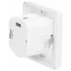 Detetor de movimento PIR ORNO OR-CR-205, 360°, 6 m, 230 V, branco, montagem encastrada no teto