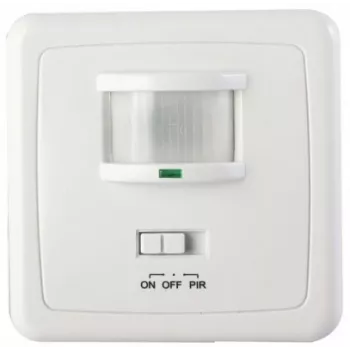 Detetor de movimento PIR ORNO OR-CR-205, 360°, 6 m, 230 V, branco, montagem encastrada no teto