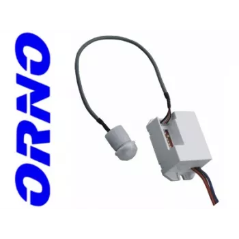 Detetor de movimento PIR miniatura ORNO OR-CR-211, 230V, 120°, 6m, IP20, branco