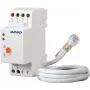 Interruptor crepuscular para calha DIN ORNO OR-CR-219 com fotoresistência externa, 230V AC, 10A, 2-100 Lux