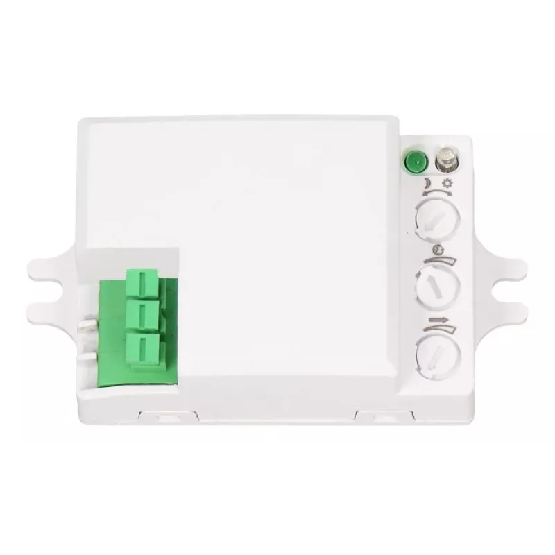 Detetor de movimento por micro-ondas ORNO OR-CR-214, 5,8 GHz, 360°, 1-8 m, branco