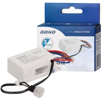 Sensor crepuscular ORNO OR-CR-227 MINI com sensor externo, IP54