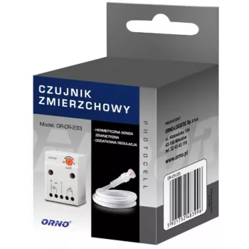 Sensor crepuscular ORNO OR-CR-233 com sonda