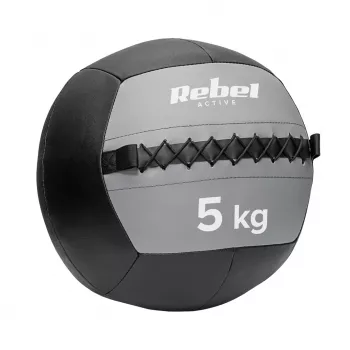 Bola medicinal de exercício REBEL ACTIVE 5 kg