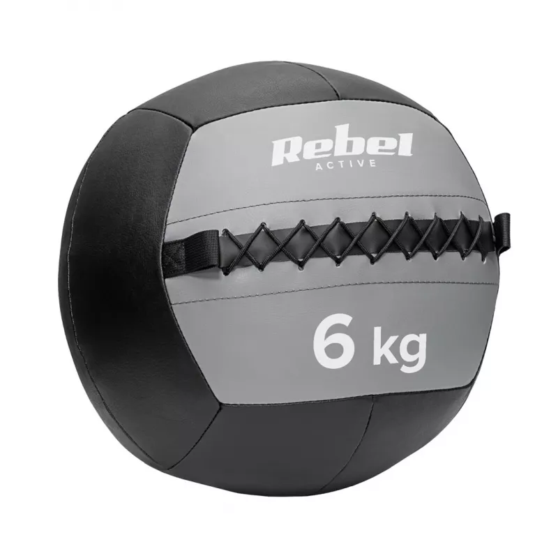Bola medicinal de exercício REBEL ACTIVE 6 kg