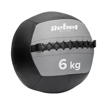 Bola medicinal de exercício REBEL ACTIVE 6 kg