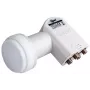 OPTICUM Quad LNB Universal LQP-04H 4 saídas 0,1 dB figura de ruído