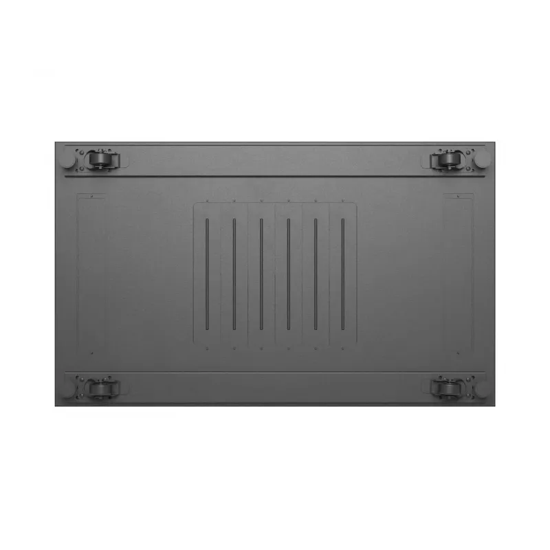 LANBERG Armário rack de servidor de chão 19 polegadas 27U 600x1000 mm Preto Porta de vidro temperado (Flat Pack)