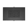 LANBERG Armário rack de servidor de chão 19 polegadas 27U 600x1000 mm Preto Porta de vidro temperado (Flat Pack)