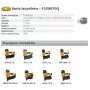 Bostitch F250R70Q 2,50 mm x 70 mm Pregos espirais de haste anelar, pack de 9000