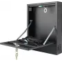 Pulsar AWO528 Caixa para DVR, aço, preto, montagem na parede