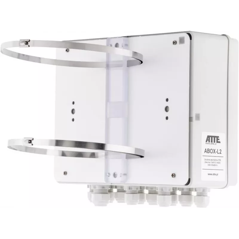 ATTE ADD-PMAL Adaptador de montagem em poste para caixas ABOX-L