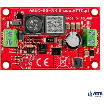 ATTE ASUC-50-240-OF Conversor DC/DC 50W 24V entrada 5V saída