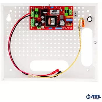 ATTE AUPS-70-120-E Fonte de alimentação comutada tamponada 12V 6A 72W