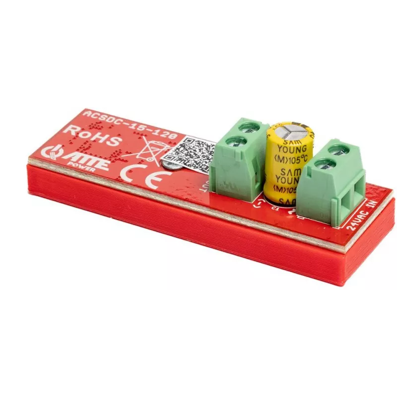 ATTE Conversor Step-Down AC-DC 24VAC/12VDC 15A 120W ACSDC-15-120