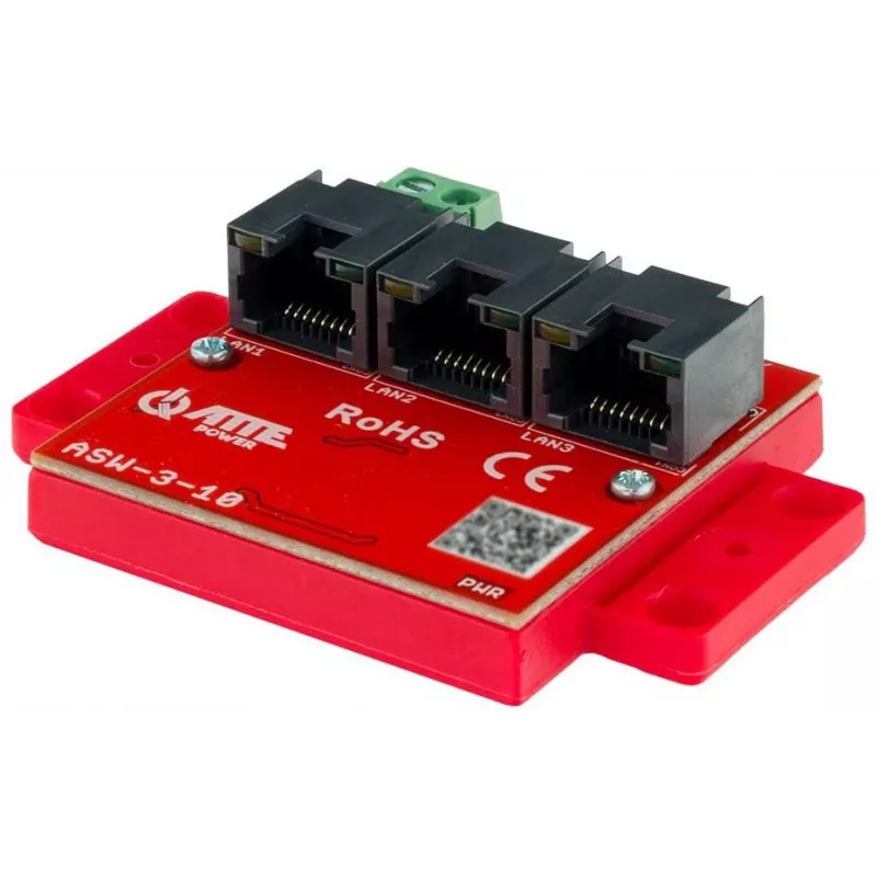 ATTE ASW-3-10 Switch não gerido 10 portas 10/100 Mbps de secretária