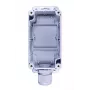 ATTE ABOX-CA1 Caixa de junção exterior IP68 IK08 ABS cinzento claro 120x120x58mm