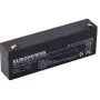EUROPOWER EP 2.3-12 bateria AGM 12V 2,3Ah 6-9 anos de vida útil de projeto