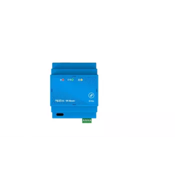 Extensor com fios para calha DIN azul EX-S1M Tech Sterowniki