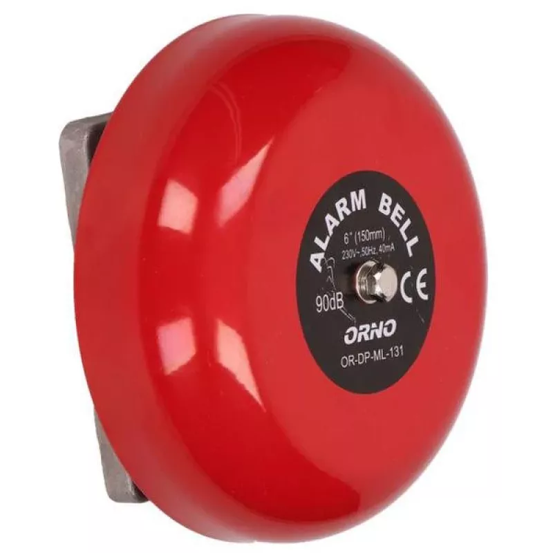 ORNO OR-DP-ML-131 campainha escolar 230V AC 85dB vermelho aço