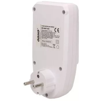 ORNO OR-WAT-435 wattímetro medidor de energia com ecrã
