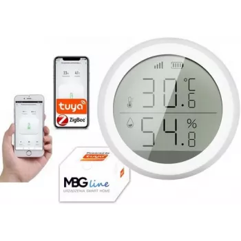 MBG Line ZigBee HS01 sensor de temperatura e humidade