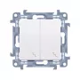 KONTAKT SIMON 10 Módulo interruptor universal branco 2x terminais de parafuso 10AX 250V