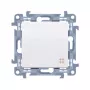 KONTAKT SIMON 10 Módulo comutador de cruzamento branco com terminais de parafuso 10AX 250V
