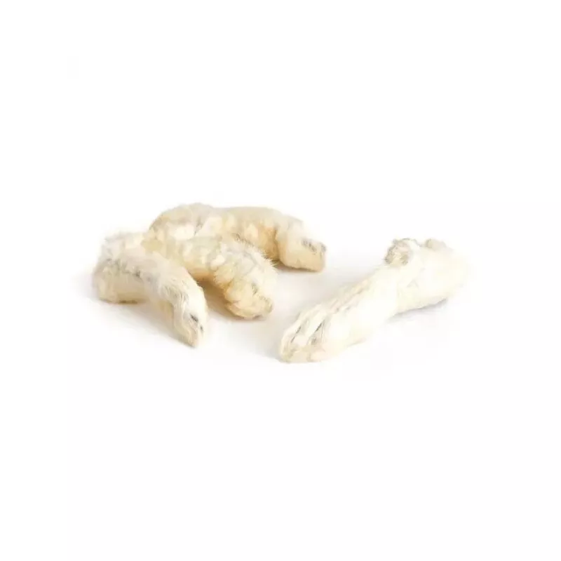 PETMEX Patas de coelho com pelo artigo de mastigação para cães 500g