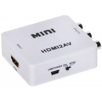 DELTA Conversor HDMI para AV - preto