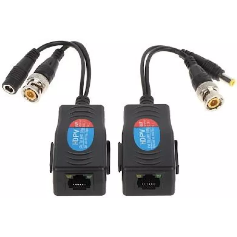 DELTA TR-1RJ Conjunto de transceptores video balun (DC) Kit