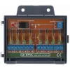 DELTA Bloco de terminais de energia KG-8/POL 8 polos 16A 400V branco
