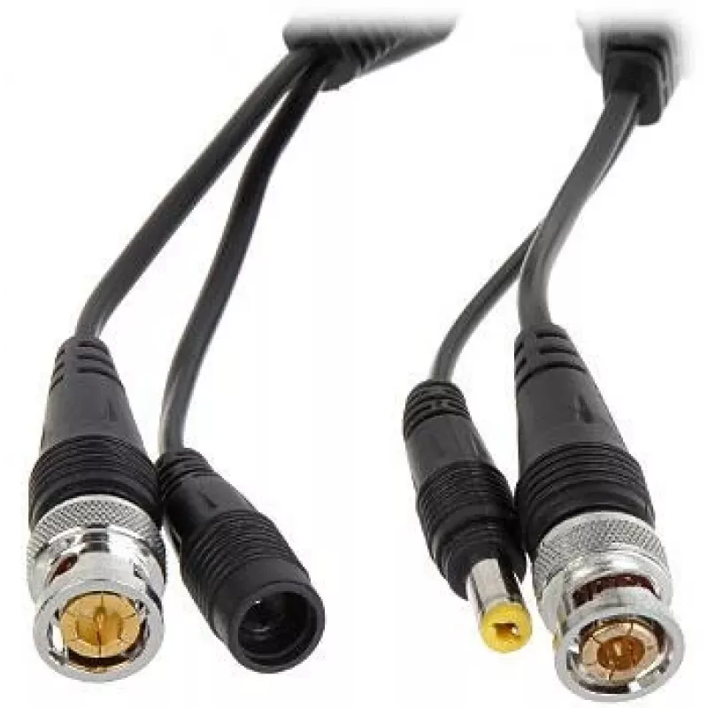 DELTA Conjunto de balun de vídeo passivo TR-1RJ-HD (2 unidades) - 8MP 4K HD-CVI/HD-TVI/AHD/CVBS, BNC para RJ45, preto