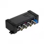 DELTA Balun de vídeo passivo / transformador TR-4P/70 de 4 canais para AHD/TVI/CVI/CVBS até 70m