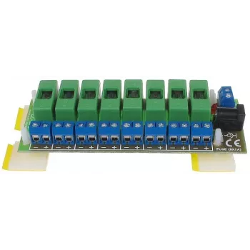 DELTA Unidade de distribuição de energia LZ-8/E, 8 saídas, 10-30V DC, 8A, terminal de parafuso