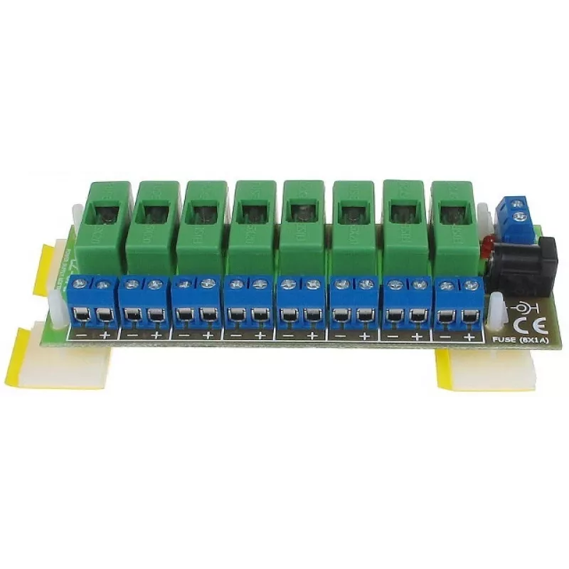 DELTA Unidade de distribuição de energia LZ-8/E, 8 saídas, 10-30V DC, 8A, terminal de parafuso