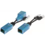 DELTA Adaptador splitter RJ45 UTP AD-UTP-2W/WG 2x conector fêmea RJ45