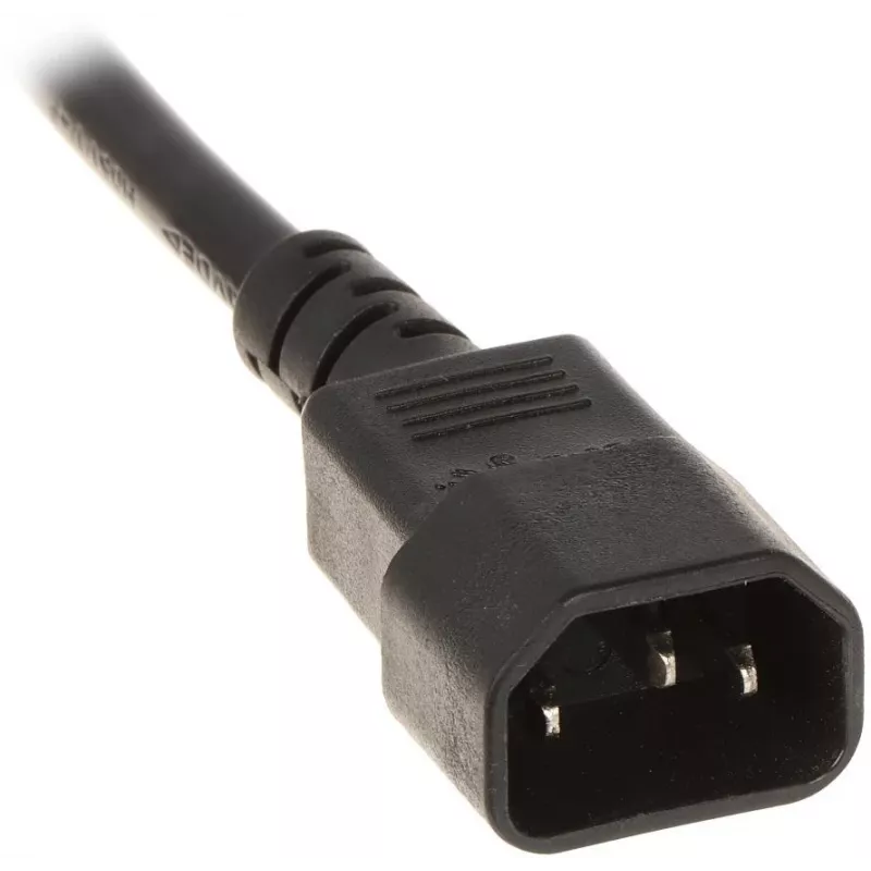 DELTA Régua de tomadas PD-8/R-IEC 8 tomadas com proteção contra sobretensão 230V 10A preto