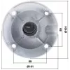 DELTA Suporte de teto telescópico para câmaras BR-60X120 branco