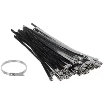 Abraçadeiras de aço inoxidável SSCT-250X7.9 100 unidades DELTA Montagem