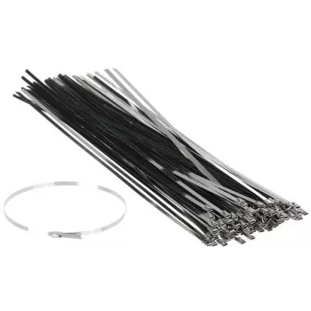 Abraçadeira de aço inoxidável DELTA Montage SSCT-400X4.6 400mm x 4,6mm 100 unid.