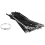 Abraçadeira de aço inoxidável DELTA Montage SSCT-300X10 300mm x 10mm pack de 100