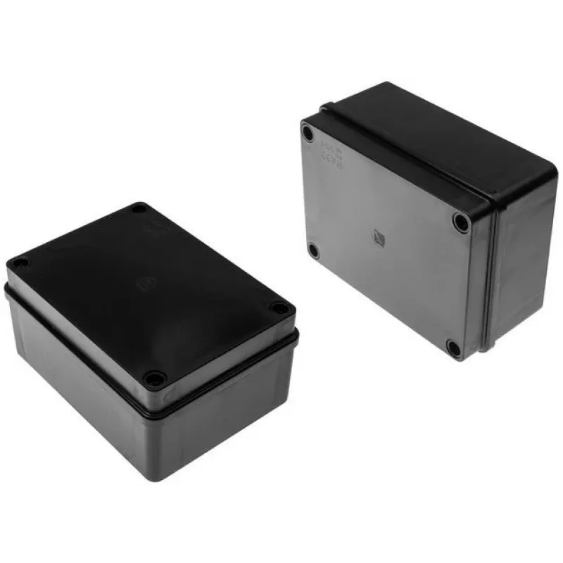 Caixa de derivação hermética 150x110x70mm IP65 sem halogéneos preto PAWBOL S-B316C