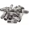 Adaptador coaxial F-Type fêmea para TV macho Spacetronik - pack de 100