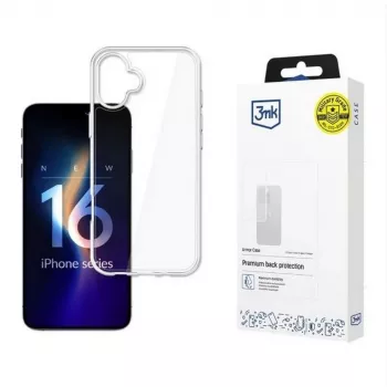 Capa Armor Case 3mk para Apple iPhone 16 transparente