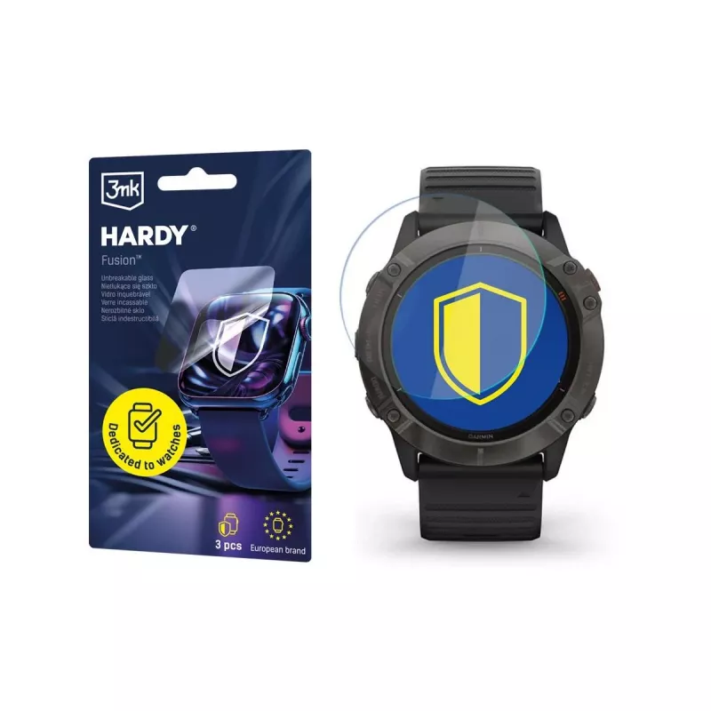 3MK PROTECTION Garmin Fenix 6X Pro - proteção de relógio 3mk Hardy Fusion